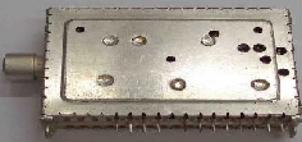 2x mini Commutateur PBS-110 Noir - switch - 0.5A - 250V